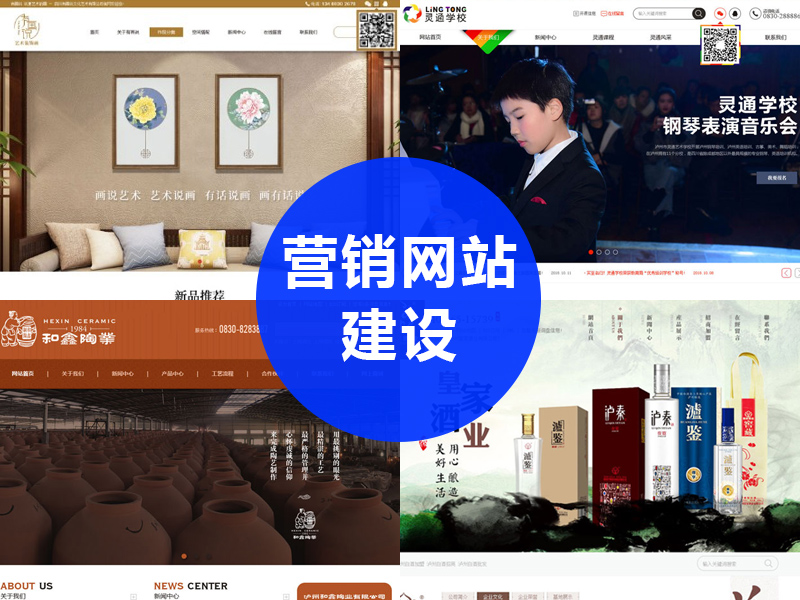 瀘州網站建設案例 瀘州網站建設案例